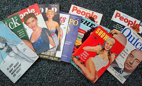 1950s Assorted mini movie magazine digests For Cheap