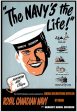 War Propaganda - The Navy s the Life Sale