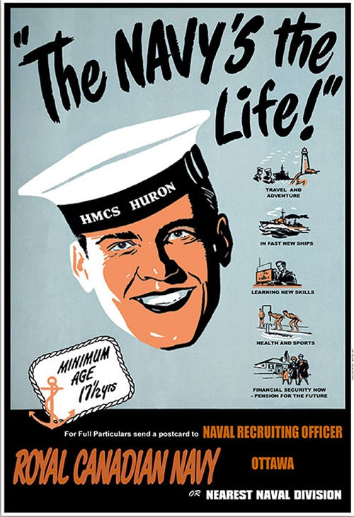 War Propaganda - The Navy s the Life Sale