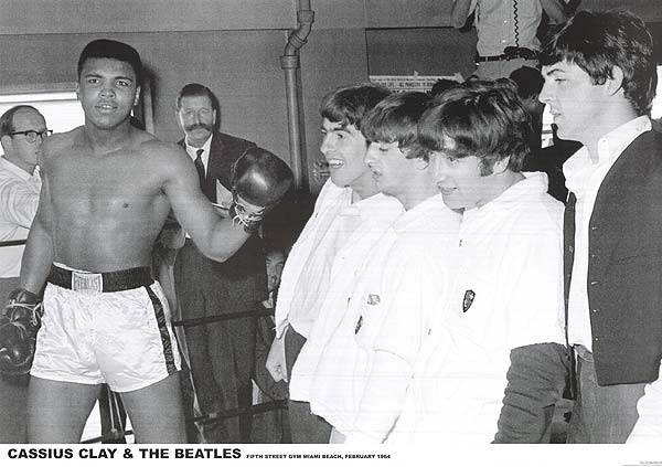 Beatles and Cassius Clay Online Sale