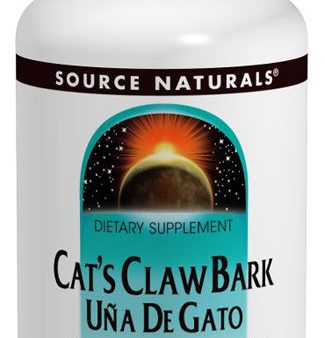 SOURCE NATURALS - Cats Claw Bark (1000 mg) - 60 Tablets Sale