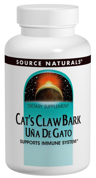 SOURCE NATURALS - Cats Claw Bark (1000 mg) - 60 Tablets Sale