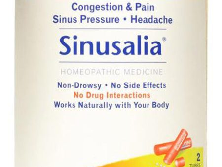 BOIRON - Sinusalia Pellets Multi Dose - 2 x 80 Pellet Tubes Sale