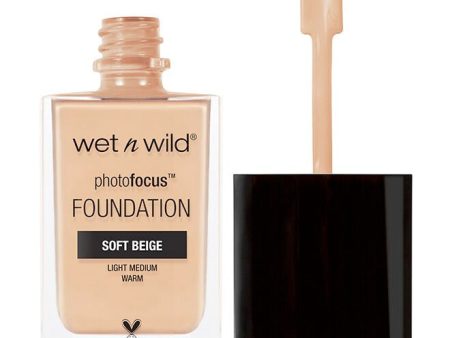 WET N WILD - Photo Focus Foundation, Soft Beige - 1 fl. oz. (30 ml) Sale