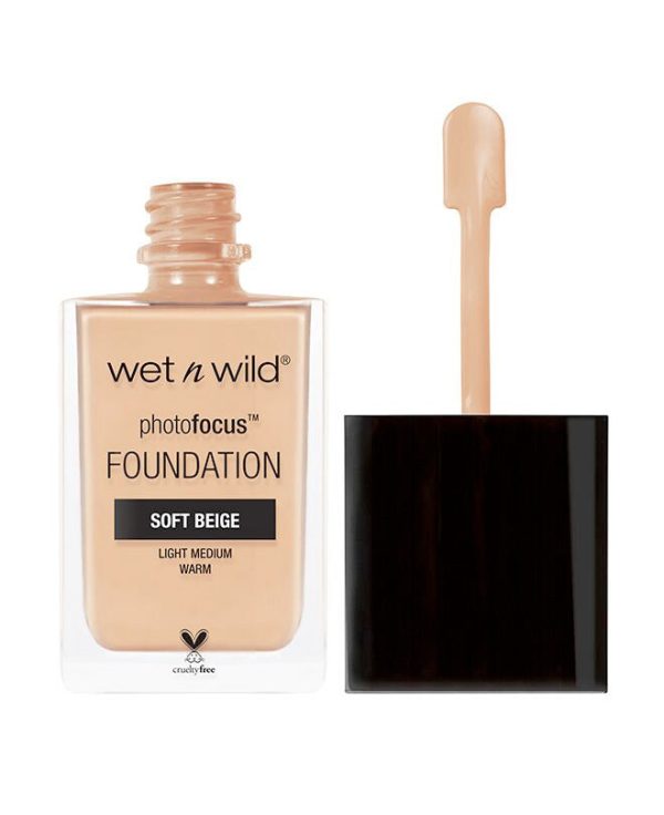 WET N WILD - Photo Focus Foundation, Soft Beige - 1 fl. oz. (30 ml) Sale