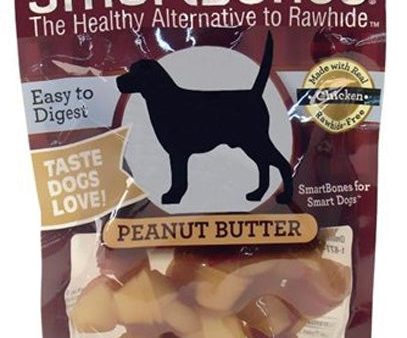 SMART BONES - Peanut Butter Chews Dog Treat Mini 2  - 16 Bones Online Sale