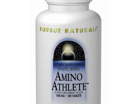 SOURCE NATURALS - Amino Athlete (1000 mg) - 100 Tablets For Discount