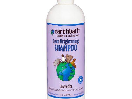 EARTHBATH - Light Color Coat Brightening Lavender Dog & Cat Shampoo - 16 fl. oz. (472 ml) Cheap