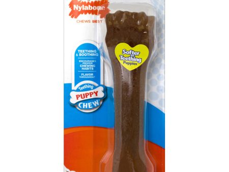 PUPPY CHEW - Chicken Flavored Puppy Bone Chew Toy Souper - 8  Long For Sale