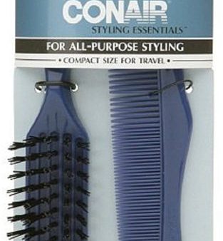 CONAIR - Purse Brush & Comb Set  - 1 Set Online Hot Sale