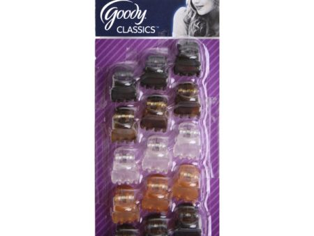 GOODY - Classics Claw Clip Mini Crown - 15 Count Online