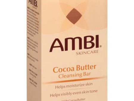 AMBI - Cocoa Butter Cleansing Bar - 3.5 oz. (99 g) Sale