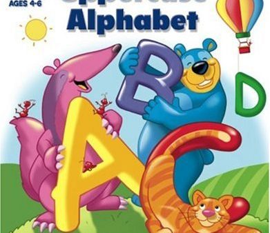 SCHOOL ZONE - Uppercase Alphabet Workbook - 32 Pages Hot on Sale