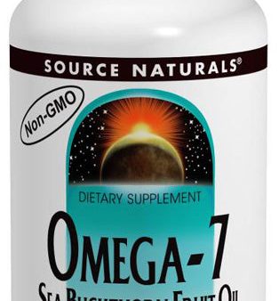 SOURCE NATURALS - Omega-7 Sea Buckthorn Fruit Oil - 60 Softgels For Discount