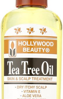 HOLLYWOOD BEAUTY - Tea Tree Oil Skin and Scalp Treatment - 2 fl. oz. (59.2 ml) Fashion