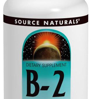 SOURCE NATURALS - Vitamin B-2 (100 mg) - 250 Tablets Online Hot Sale