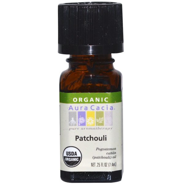 AURA CACIA - Organic Essential Oil Patchouli - 0.25 fl. oz. (7.4 ml) Sale