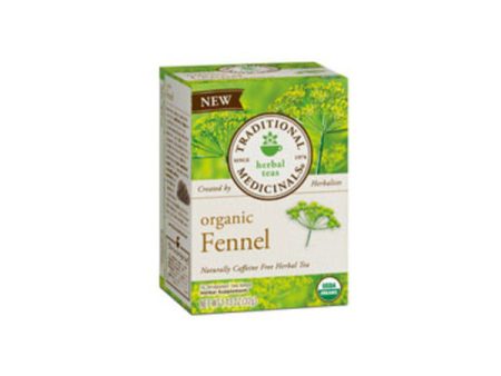 TRADITIONAL MEDICINALS - Fennel Tea - 16 Tea Bags For Discount