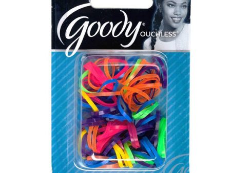 GOODY - Womens Mini Neon Polyband Elastics Assorted Colors - 75 Count Discount