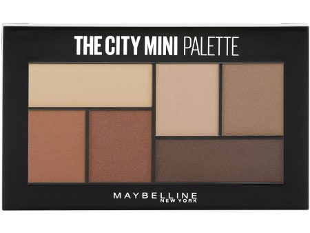 MAYBELLINE - City Mini Eyeshadow Palette Brooklyn Nudes - 0.14 oz (4 g) Online Hot Sale