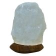 HIMALAYAN SALT - Crystal Salt Lamp White USB - 4 Inches Sale