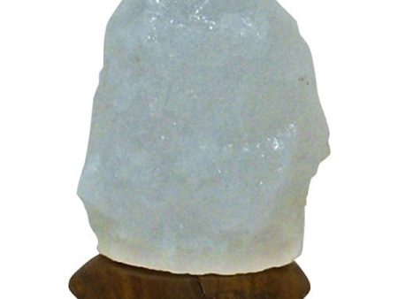 HIMALAYAN SALT - Crystal Salt Lamp White USB - 4 Inches Sale