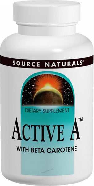 SOURCE NATURALS - Active A 25,000 I.U. - 120 Tablets For Sale