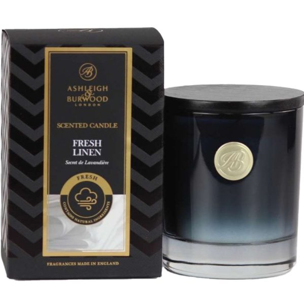 Ashleigh & Burwood Fresh Linen Signature Scented Jar Candle Online now