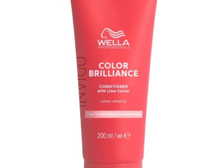 Wella Professionals Invigo Colour Brilliance Vibrant Colour Conditioner Fine Normal Hair 200ml Hot on Sale