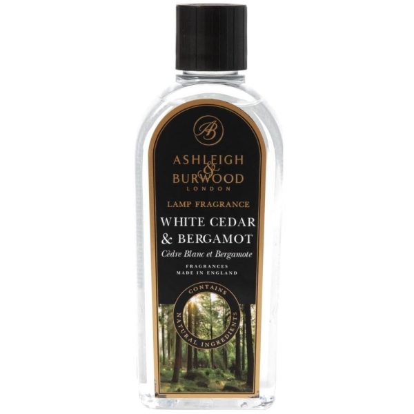 Ashleigh & Burwood Lamp Fragrance White Cedar & Bergamot 500ml Discount