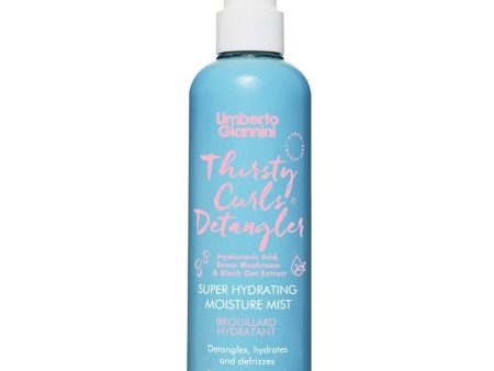 Umberto Giannini Thirsty Curls Detangler Super Hydrating Mist 250ml For Sale