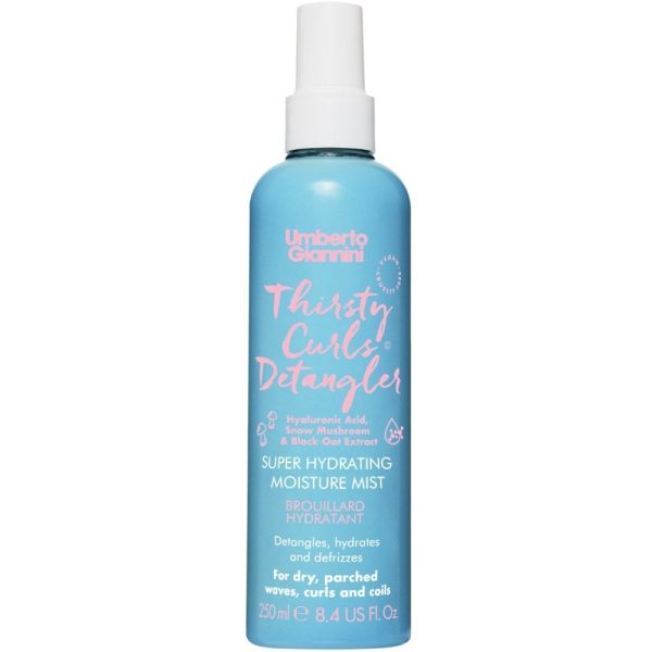 Umberto Giannini Thirsty Curls Detangler Super Hydrating Mist 250ml For Sale