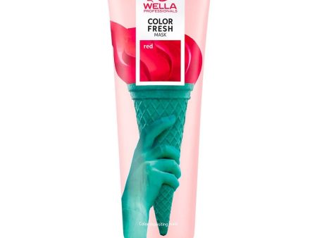 Wella Professionals Colour Fresh Mask Red 150ml Cheap