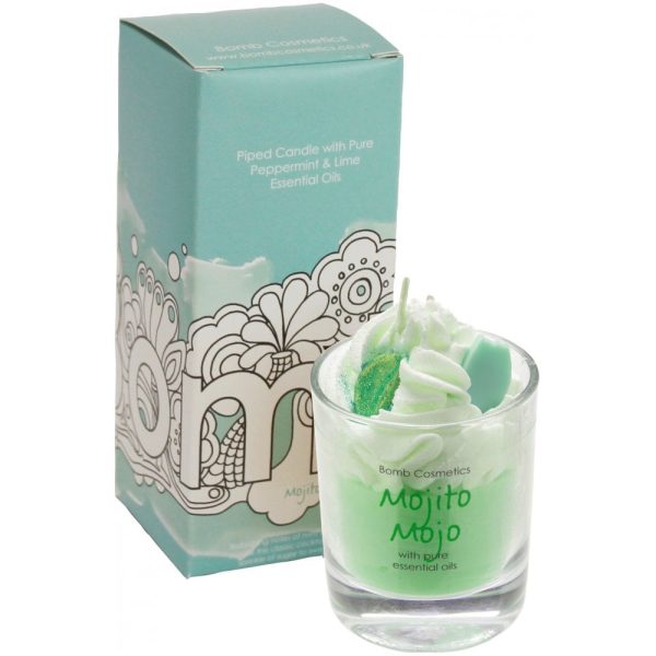 Bomb Cosmetics Mojito Mojo Piped Candle For Cheap