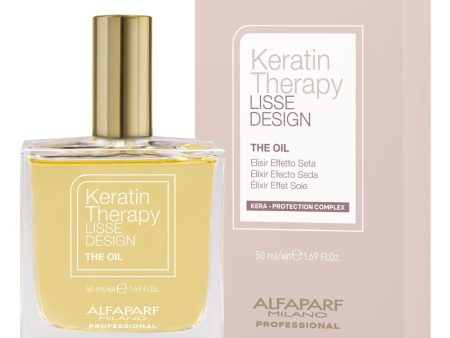 Alfaparf Milano Keratin Therapy Lisse Design Leave-In The Oil 50ml Cheap