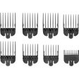 Wahl Professional Black Plastic Clipper Attachment Comb Set Fashion