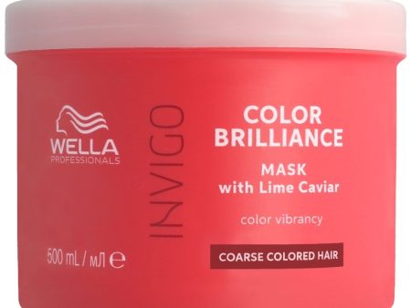 Wella Professionals Invigo Colour Brilliance Vibrant Colour Mask Coarse Hair 500ml Online Sale