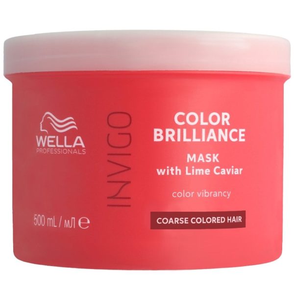 Wella Professionals Invigo Colour Brilliance Vibrant Colour Mask Coarse Hair 500ml Online Sale