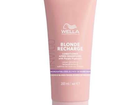 Wella Professionals Invigo Blonde Recharge Cool Blonde Colour Refreshing Conditioner 200ml on Sale