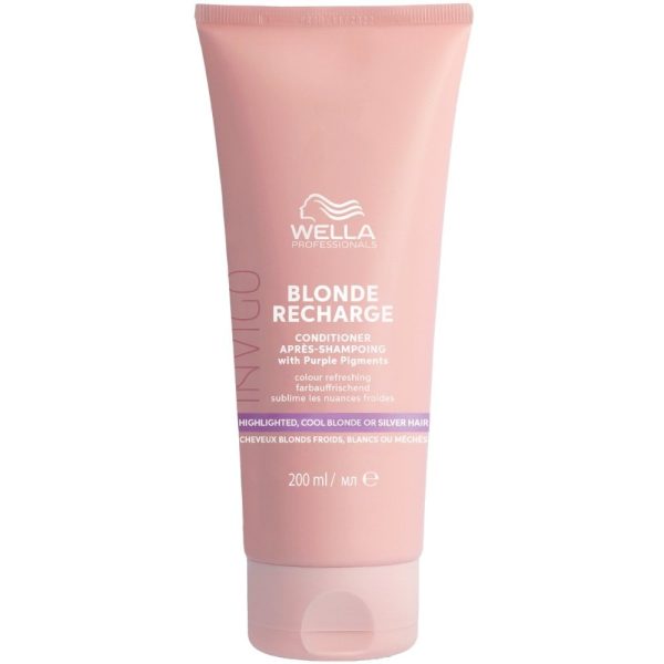 Wella Professionals Invigo Blonde Recharge Cool Blonde Colour Refreshing Conditioner 200ml on Sale