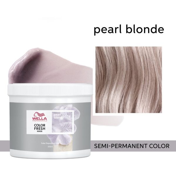 Wella Professionals Colour Fresh Mask Pearl Blonde 500ml Online Sale