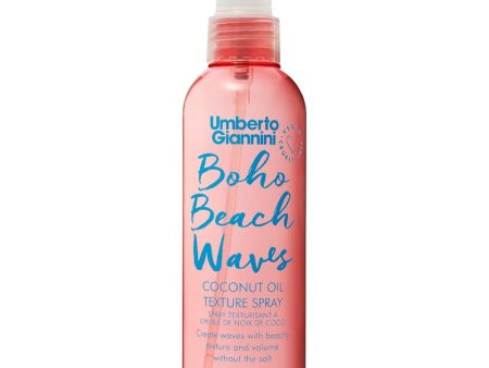 Umberto Giannini Boho Beach Waves Coconut Oil Texture Spray 200ml Cheap