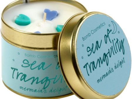 Bomb Cosmetics Sea Of Tranquility Tin Candle Online Hot Sale