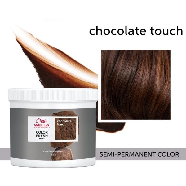 Wella Professionals Colour Fresh Mask Chocolate Touch 500ml Supply