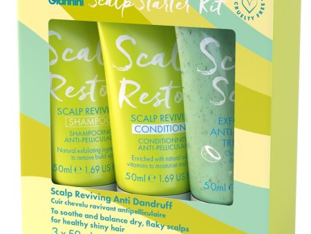 Umberto Giannini Scalp Restore Starter Kit 3 x 50ml Supply