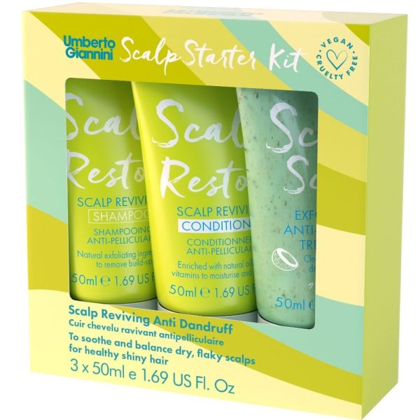 Umberto Giannini Scalp Restore Starter Kit 3 x 50ml Supply