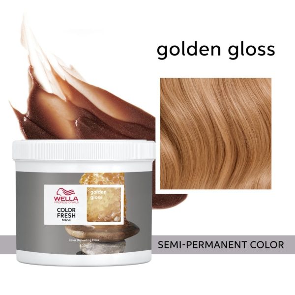 Wella Professionals Colour Fresh Mask Golden Gloss 500ml Fashion