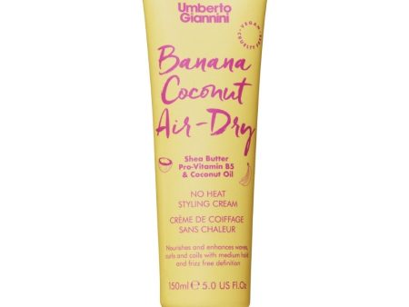 Umberto Giannini Banana Coconut Air-Dry Cream 150ml Online now