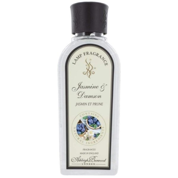 Ashleigh & Burwood Lamp Fragrance Jasmine & Damson 500ml For Sale