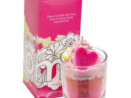 Bomb Cosmetics Strawberry Daiquiri Piped Candle For Discount